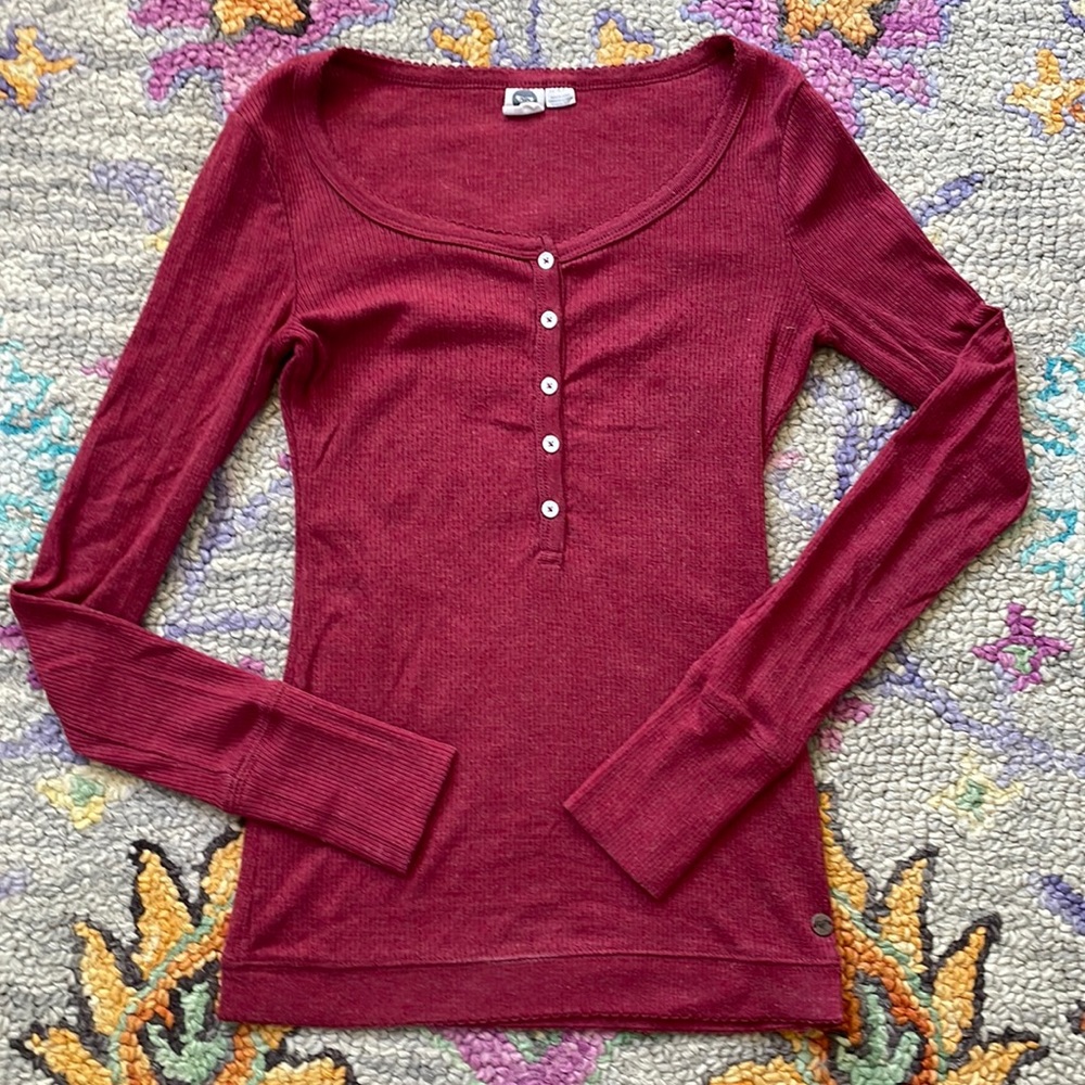Roxy Thermal Long Sleeved Henley
